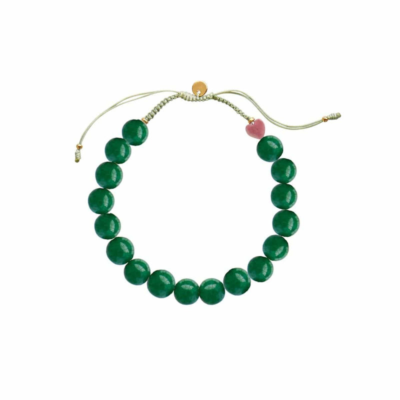 Stine a Cherrie Bon Bon Bracelet - Happy Green