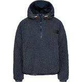 Johaug Sway Pile Fleece Hoodie - Grey/Blue