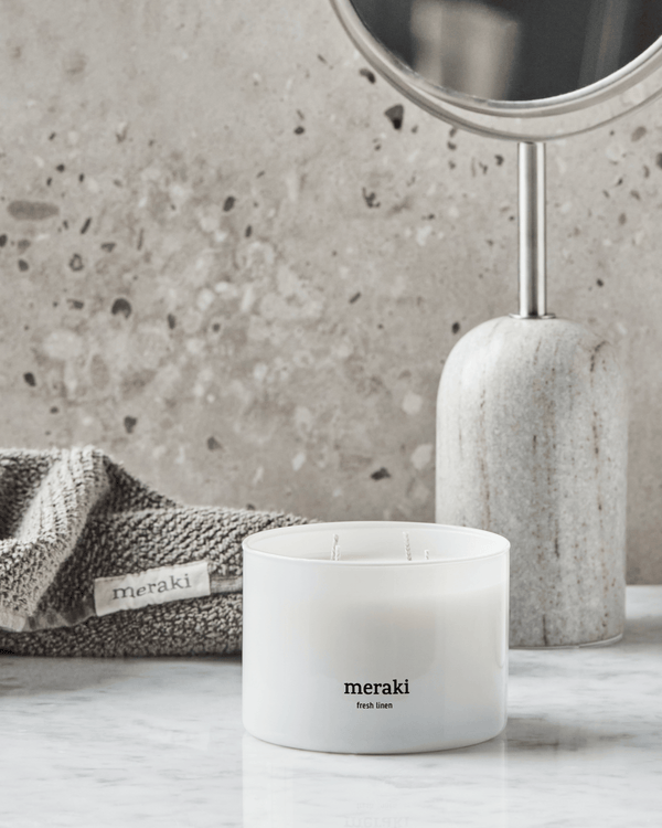 Meraki Scented candle - Fresh Linen
