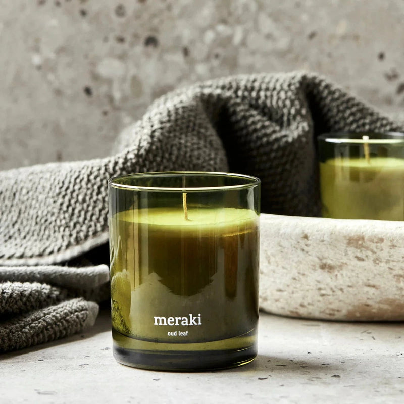 Meraki Scented candle - Oud Leaf