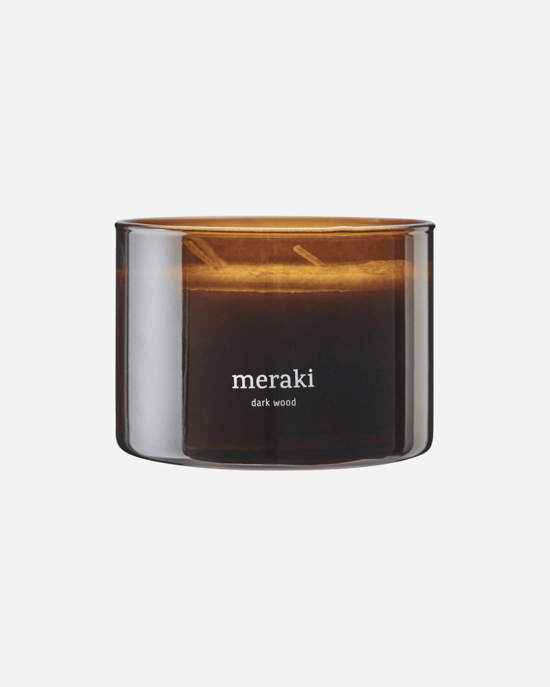Meraki Scented candle - Dark wood