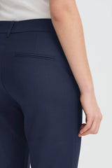 Pulz Jeans Bindy HW pants Bootcut Leg - Dark Sapphire
