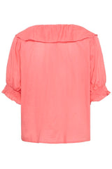 Culture Musso SS Blouse - Sugar Coral