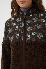 Culture Jaya Catina Teddy Jacket - Coffee Bean