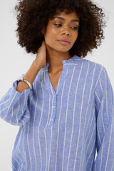Culture Arletty Blouse - Powder Blue/Gar