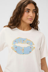 Culture Cilie Gith T-shirt - Spring Gardenina