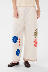 Culture Chrestella Cropped Pants - Spring Gardenia