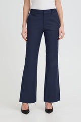 Pulz Jeans Bindy HW pants Bootcut Leg - Dark Sapphire
