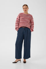Culture Uisa Pants - Dark Blue