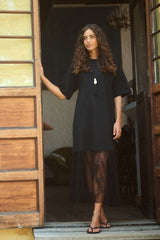 Culture santora Dress - Black