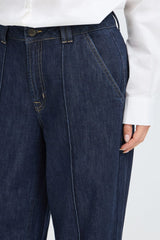 Pulz Jeans Erna Jeans uhw Wide Leg - Dark Blue