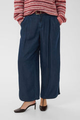 Culture Uisa Pants - Dark Blue