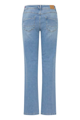Pulz Karolina HW Jeans Straight Leg - Light Blue