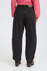 Pulz Jeans Dorit HW Jeans Barrel Leg - Espresso