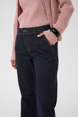 Culture Alicent Ami Flare Chino Jeans - Rinse Wash