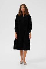 Culture rhaena LS Dress - Black