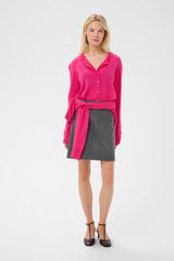 Culture taia Arrow Cardigan - Fandango Pink