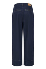 Pulz Jeans Erna Jeans uhw Wide Leg - Dark Blue