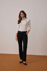 Culture Bengtha Long Flare Pants - Black
