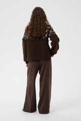 Culture Jaya Catina Teddy Jacket - Coffee Bean