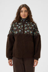 Culture Jaya Catina Teddy Jacket - Coffee Bean