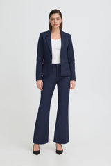 Pulz Jeans Bindy HW pants Bootcut Leg - Dark Sapphire