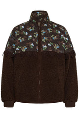 Culture Jaya Catina Teddy Jacket - Coffee Bean
