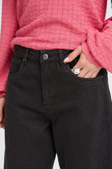 Pulz Jeans Dorit HW Jeans Barrel Leg - Espresso