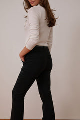 Culture Bengtha Long Flare Pants - Black