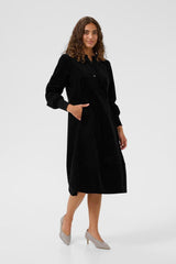 Culture rhaena LS Dress - Black