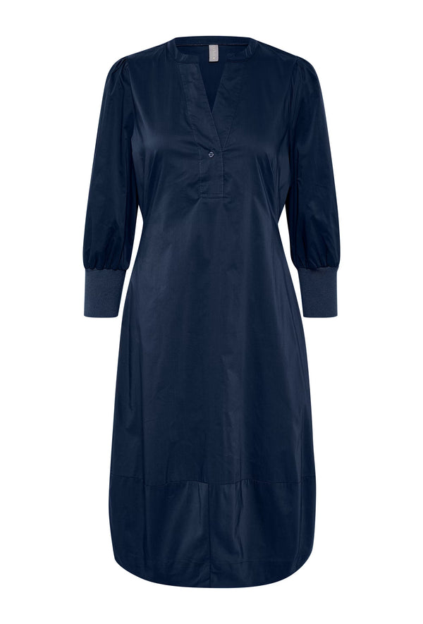 Culture Antoinett 3/4 Sleeve Dress - Blue Iris