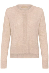 Culture taia Arrow Cardigan - Beige Melange