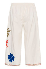 Culture Chrestella Cropped Pants - Spring Gardenia
