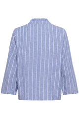 Culture Arletty Blouse - Powder Blue/Gar
