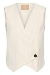 Culture Nilea  Waistcoat - Whitecap