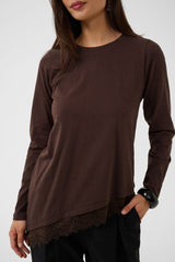 Culture Vena LS T-Shirt - Coffee Bean