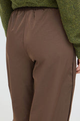 Pulz Jeans Gia HW Pantes Tapered Leg -  Espresso - Grey