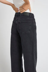 Pulz Jeans Vega uhw Jeans Wide Leg - Black Denim