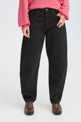 Pulz Jeans Dorit HW Jeans Barrel Leg - Espresso