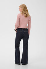 Culture Alicent Ami Flare Chino Jeans - Rinse Wash