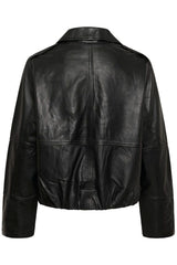 Culture Liopa Canja Leather Jacket - Black