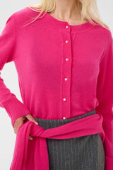 Culture taia Arrow Cardigan - Fandango Pink