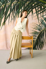 Culture Nilea  Waistcoat - Whitecap