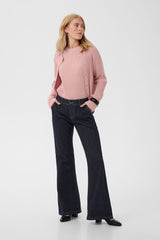 Culture Alicent Ami Flare Chino Jeans - Rinse Wash