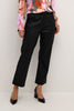 Culture Cassandra Straight Pants - Black