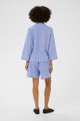 Culture Arletty Blouse - Powder Blue/Gar
