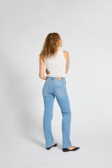 Pulz Karolina HW Jeans Straight Leg - Light Blue