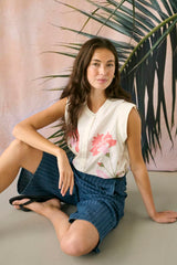 Culture Mai Renny City Shorts - Dark Blue