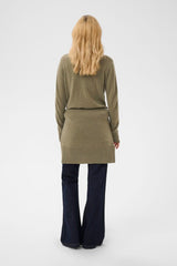 Culture taia Arrow Cardigan - Green Melange