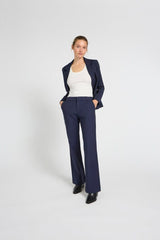 Pulz Jeans Bindy HW pants Bootcut Leg - Dark Sapphire